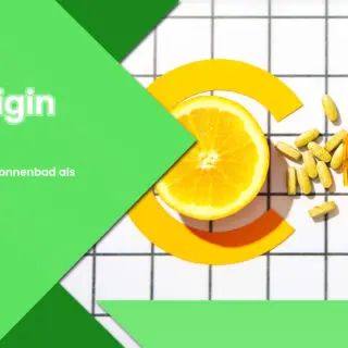 Vitamin C vor dem Sonnenbad.