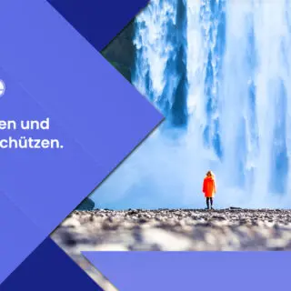 Wasser sparen und die Umwelt schützen.