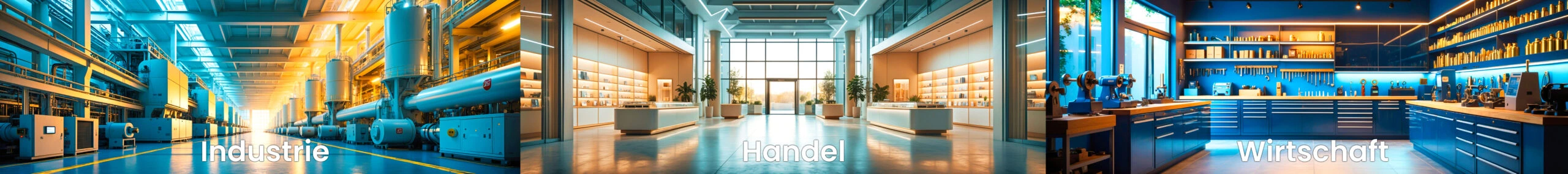 Zukunftsstrategien für Industrie, Handel, Wirtschaft und Selbstständige.